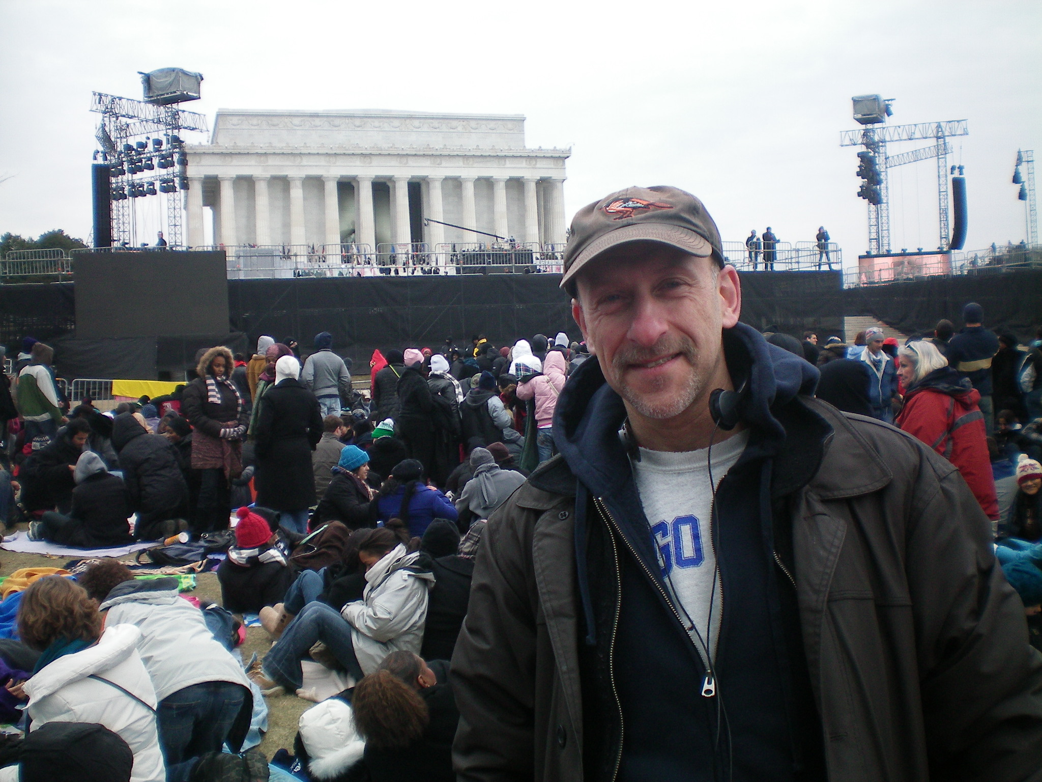 The author on the Mall